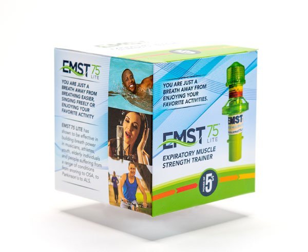 Caja entrenador de fuerza muscular espiratoria EMST75 (Keylab Medical)