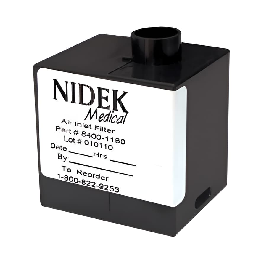 Inlet bacteriological filter for Nuvo 10 concentrator (NIDEK)