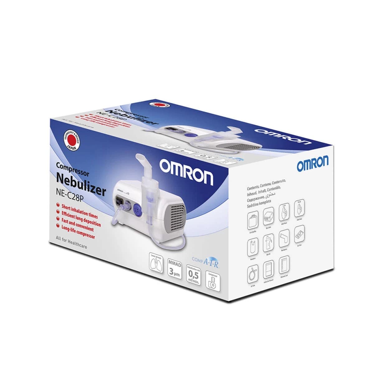 Caja aerosol C289 Omron