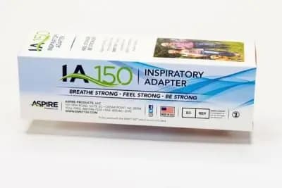 Caja adaptador inspiratorio para entrenador muscular IA150 IMT (Keylab Medical)