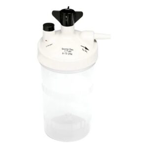 Vaso humidificador desechable para oxígeno de alto flujo (Intersurgical)